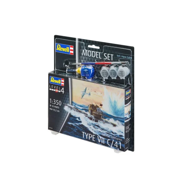 4009865154-3 Revell - Model Set German Submarine Type - 65154