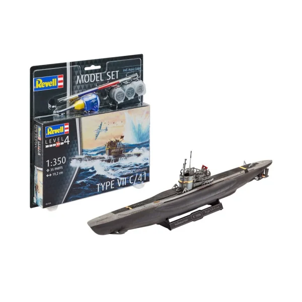 4009865154 Revell - Model Set German Submarine Type - 65154