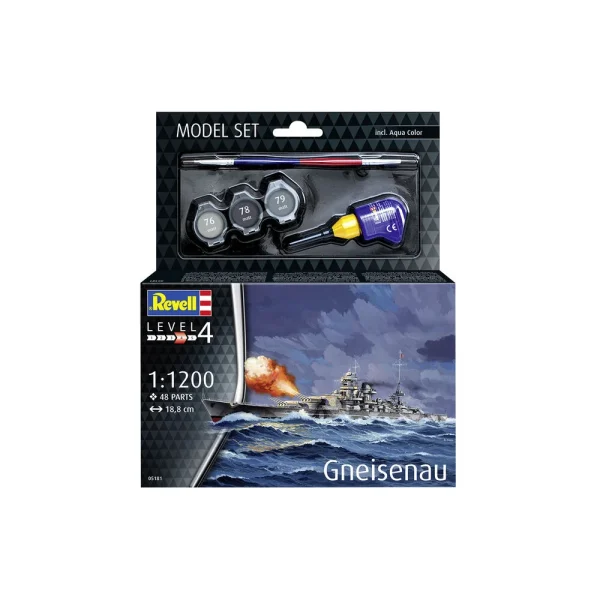 4009865181-9 Revell - Model Set Gneisenau - 65181
