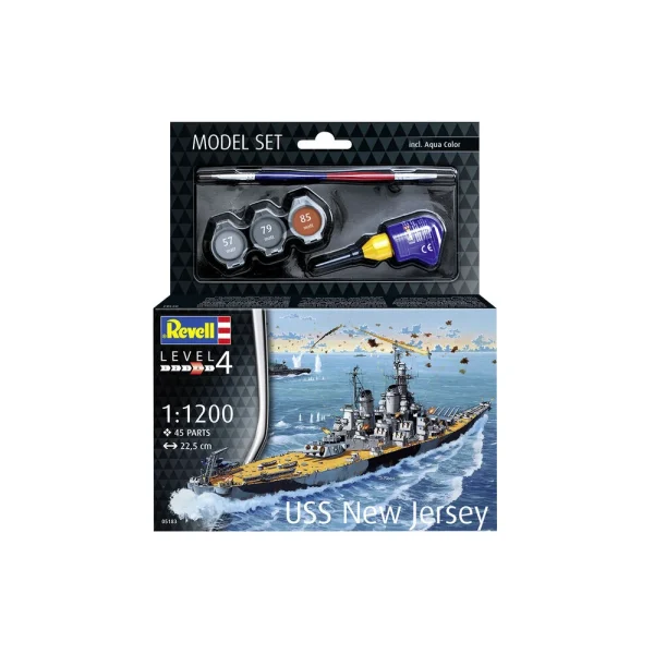 Revell - Model Set USS New Jersey - 65183