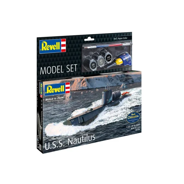 4009865184-1 Revell - Model Set U.S.S. Nautilus - 65184