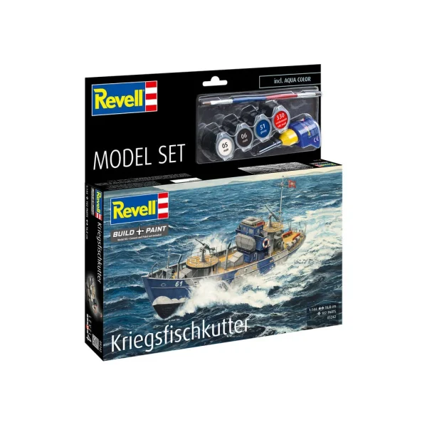 4009865242-6 Revell - Model Set KFK (Kriegsfischkutter) - 65242