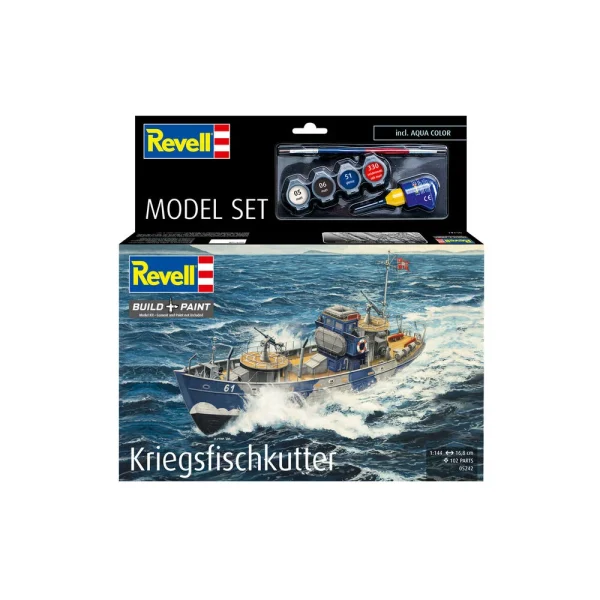 4009865242-7 Revell - Model Set KFK (Kriegsfischkutter) - 65242