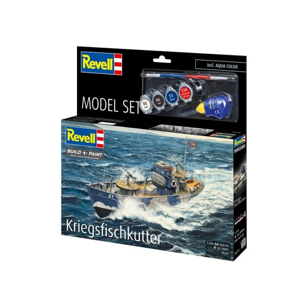 4009865242-8 Revell - Model Set KFK (Kriegsfischkutter) - 65242