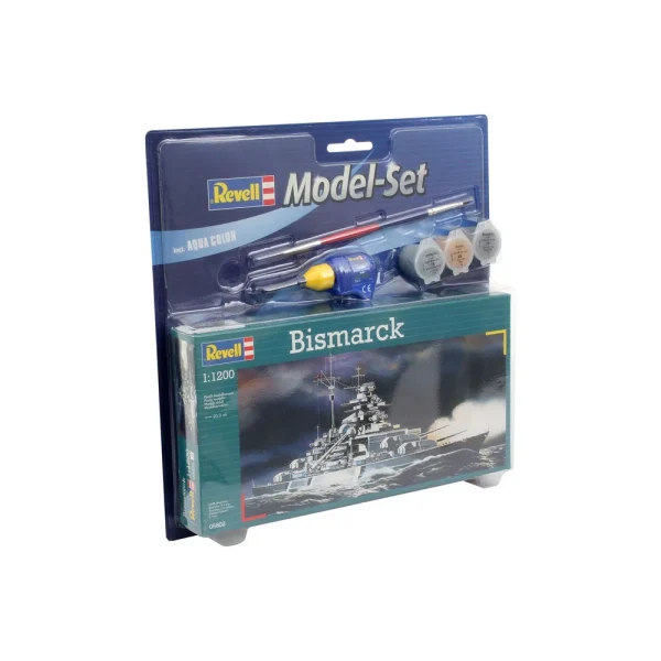 4009865802-3 Revell - Model Set Bismarck - 65802