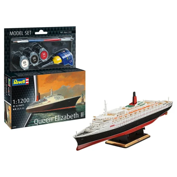Revell - Model Set Queen Elizabeth 2 - 65806