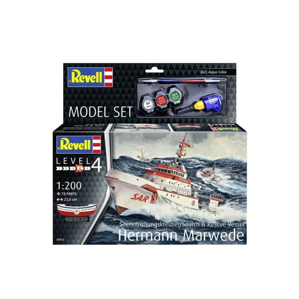 4009865812-10 Revell - Model Set Hermann Marwede - 65812