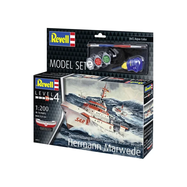 4009865812-11 Revell - Model Set Hermann Marwede - 65812