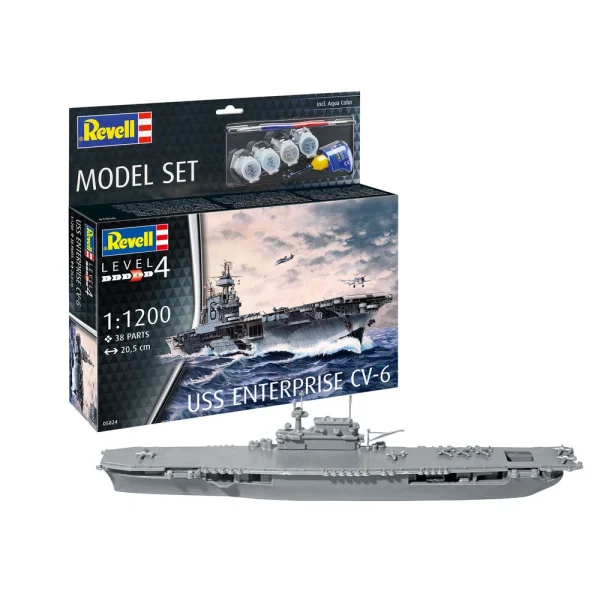 4009865824 Revell - Model Set USS Enterprise CV-6 - 65824