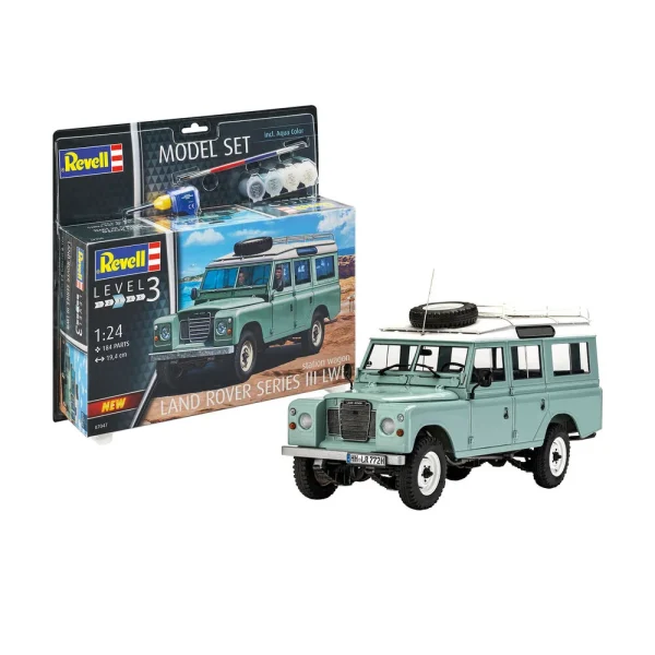 4009867047 Revell - Model Set Land Rover Series III - 67047