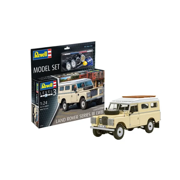 4009867056 Revell - Model Set Land Rover Series III LWB (commercial) - 67056