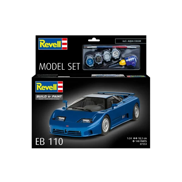 4009867353-2 Revell - Model Set Bugatti EB110 - 67353