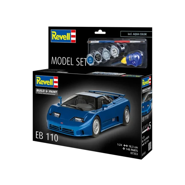 4009867353-3 Revell - Model Set Bugatti EB110 - 67353