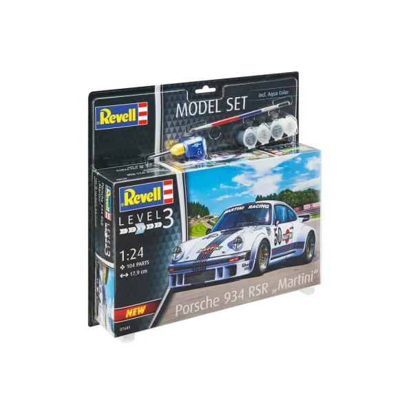 4009867685-3 Revell - Model Set Porsche 934 RSR"Martin - 67685