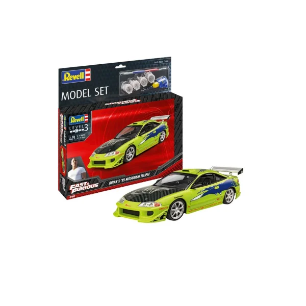 Revell - Model Set F&F Brian's 1995 Mitsubishi Eclipse - 67691