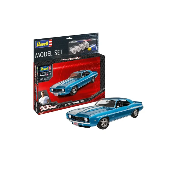 4009867694 Revell - Model Set F&F 1969 Chevy Camaro Yenko - 67694