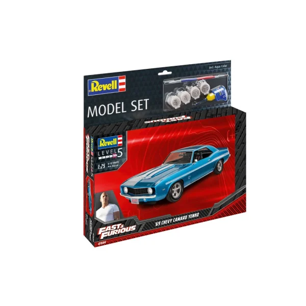 Revell - Model Set F&F 1969 Chevy Camaro Yenko - 67694