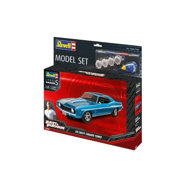 Revell - Model Set F&F 1969 Chevy Camaro Yenko - 67694
