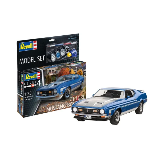 4009867699 Revell - Model Set '71 Mustang Boss 351 - 67699