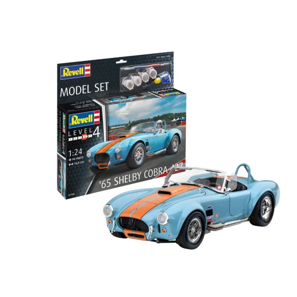 4009867708 Revell - Model Set '65 Shelby Cobra 427 - 67708