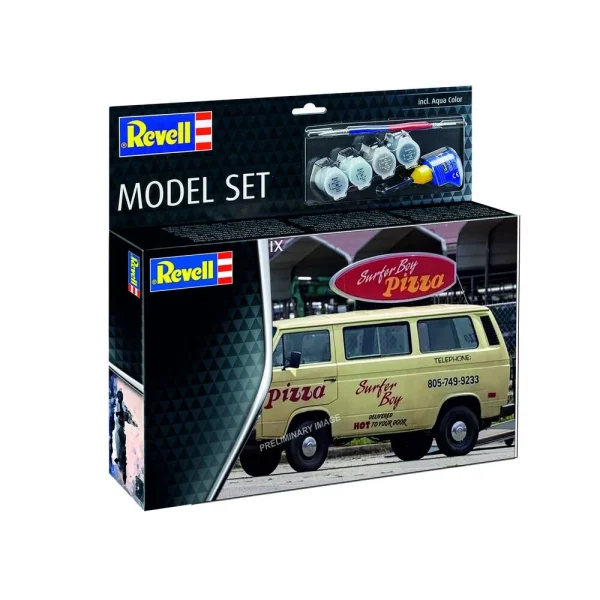 4009867725 Revell - Model Set Stranger Things VW T3 Bus Surfer Boy - 67725