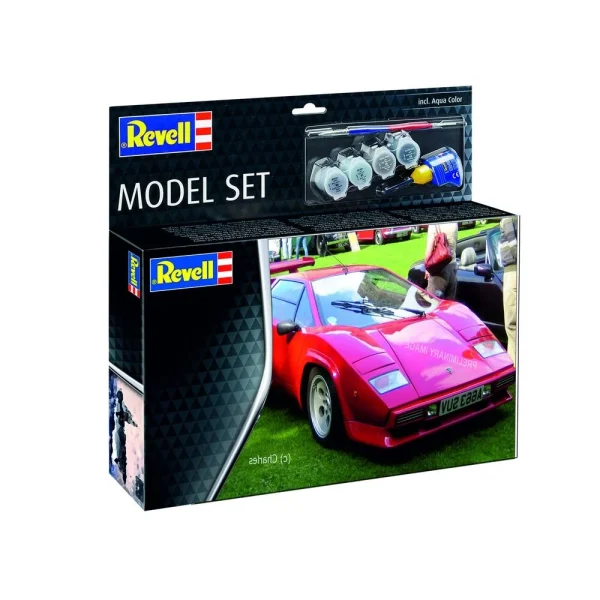 4009867730 Revell - Model Set Lamborghini Countach LP500S - 67730