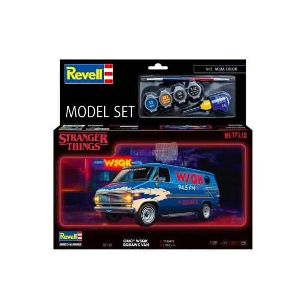 4009867732-2 Revell - Model Set Car: Stranger Things - 67732