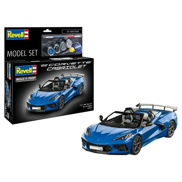 4009867750 Revell - Model Set Corvette C8 Cabriolet - 67750