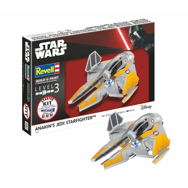 4009873606 Revell - Starter Kit Anakin's Starfighter - 73606