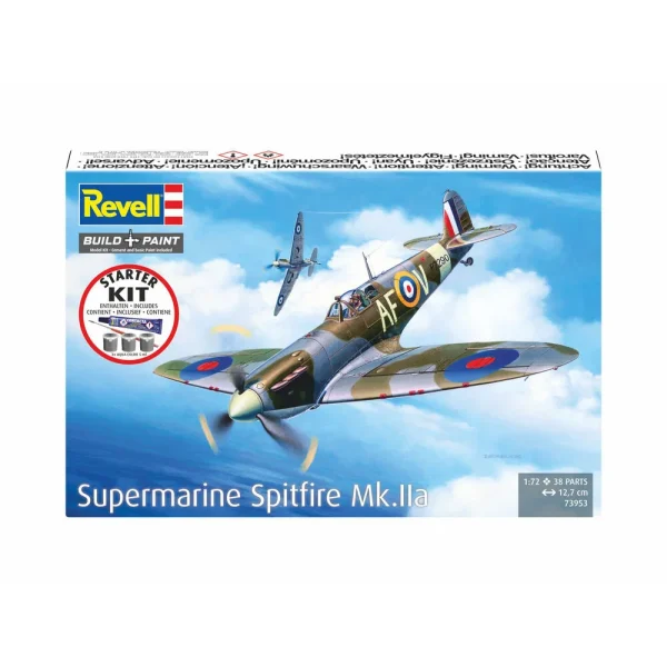 Revell - Starter Kit Spitfire Mk.IIa - 73953