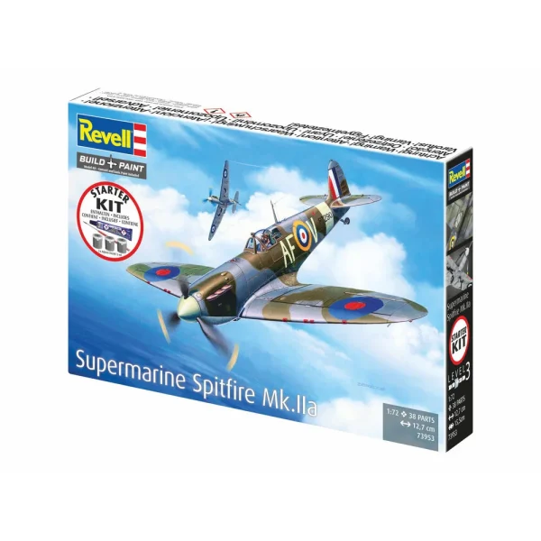 Revell - Starter Kit Spitfire Mk.IIa - 73953