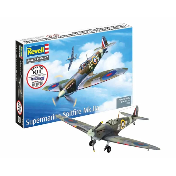 4009873953 Revell - Starter Kit Spitfire Mk.IIa - 73953