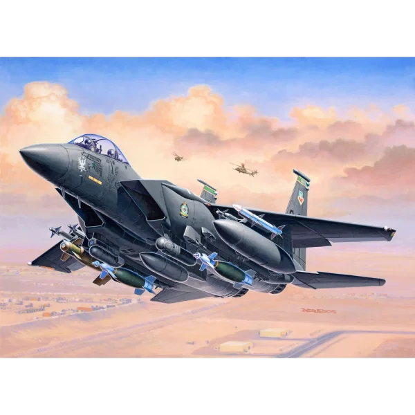 Revell - Starter Kit F-15E Strike Eagle & bombs - 73972