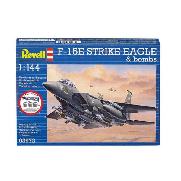 Revell - Starter Kit F-15E Strike Eagle & bombs - 73972