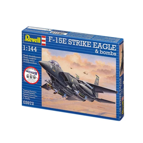 Revell - Starter Kit F-15E Strike Eagle & bombs - 73972