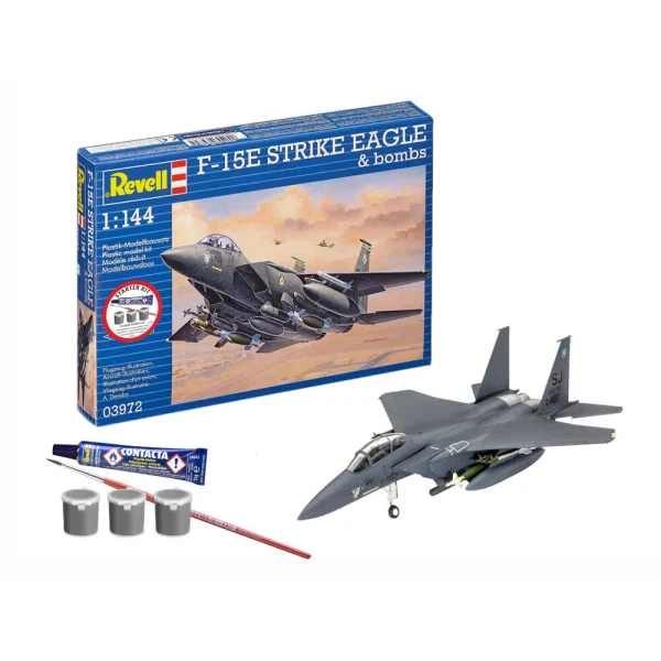 Revell - Starter Kit F-15E Strike Eagle & bombs - 73972