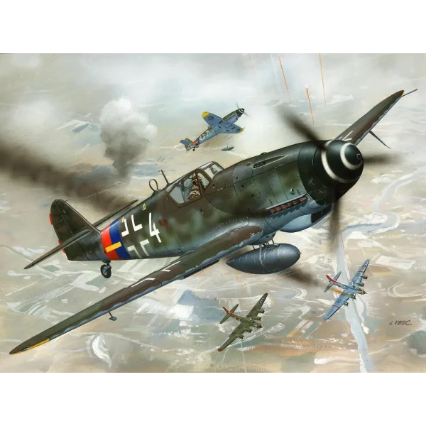 Revell - Starter Kit Messerschmitt Bf-109 - 74160