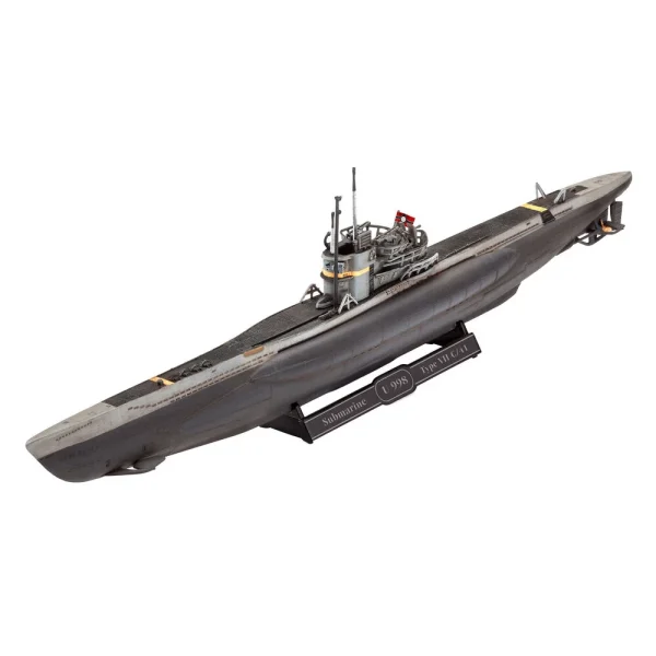 4009875154-1 Revell - Starter Kit German Submarine Type VII C/41 - 75154