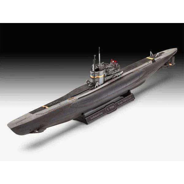 4009875154-6 Revell - Starter Kit German Submarine Type VII C/41 - 75154