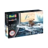 4009875154-7 Revell - Starter Kit German Submarine Type VII C/41 - 75154