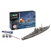 4009875181-12 Revell - Starter Kit Battleship Gneisenau - 75181