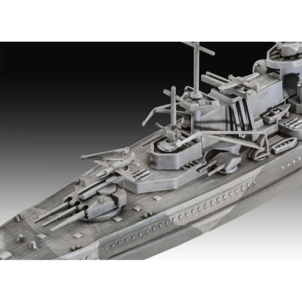 4009875181-2 Revell - Starter Kit Battleship Gneisenau - 75181
