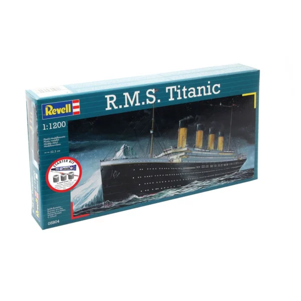4009875804-3 Revell - Starter Kit R.M.S. Titanic - 75804