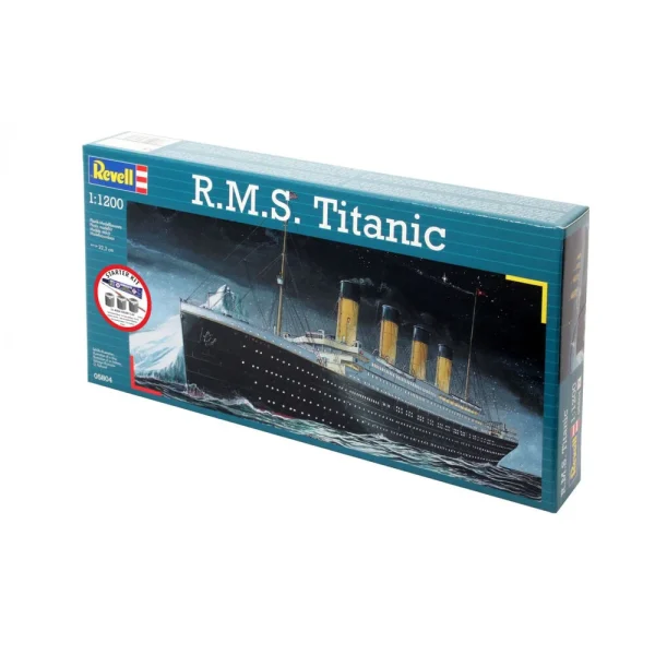 4009875804-5 Revell - Starter Kit R.M.S. Titanic - 75804