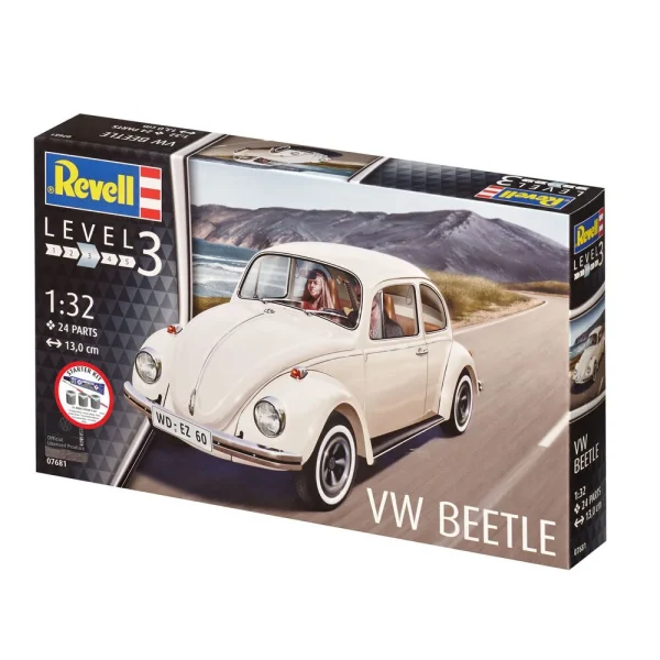 4009877681-10 Revell - Starter Kit VW Beetle - 77681