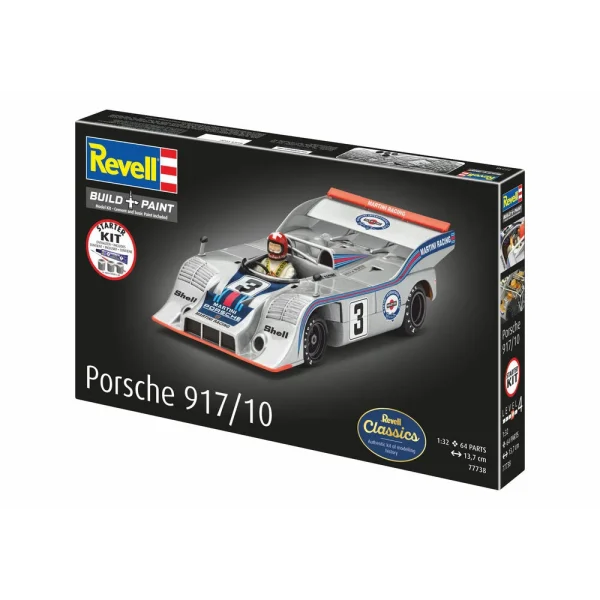 4009877738-4 Revell - Starter Kit Porsche 917/10 - 77738