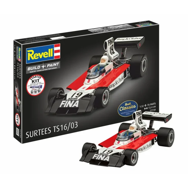 Revell - Starter Kit Surtees TS16/03 - 77739