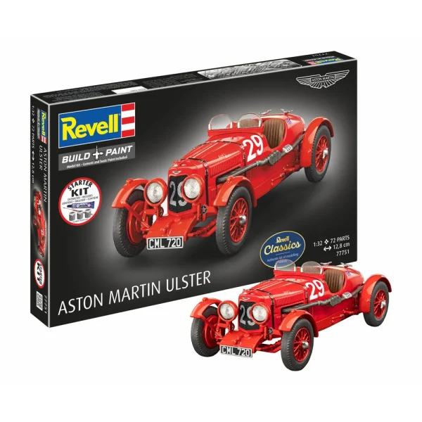 4009877751 Revell - Starter Kit Aston Martin Ulster - 77751