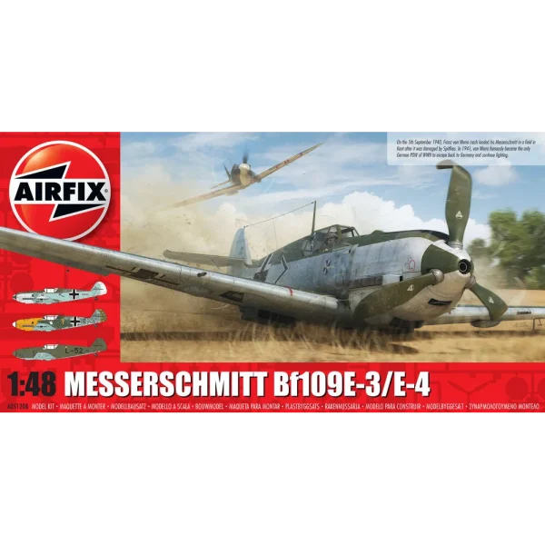 Airfix - Messerschmitt Me109E-4/E-1 - A05120B