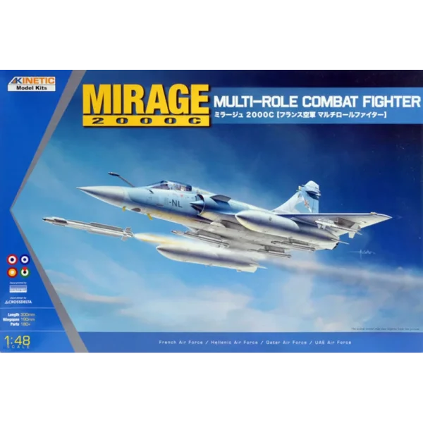 5348042 KINETIC - Mirage 2000C Multi-role Combat Fighter - K48042